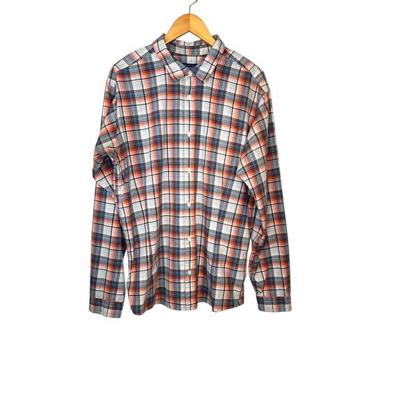 PATAGONIA Fezzman Button Down Long Sleeve Shirt Organic Cotton Men's XL - Picture 2 of 11